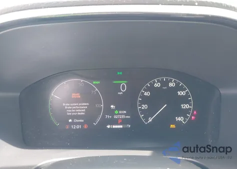 2024 Honda Cr-V Hybrid Sport-L z USA, uszkodzony, nr VIN 7FARS6H86RE046157